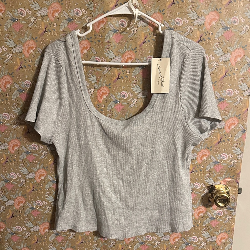 Universal threads Ribbed Tee XXL
